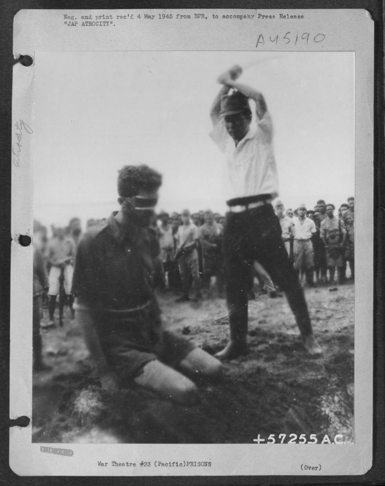 Japanese atrocity in Southwest Pacific