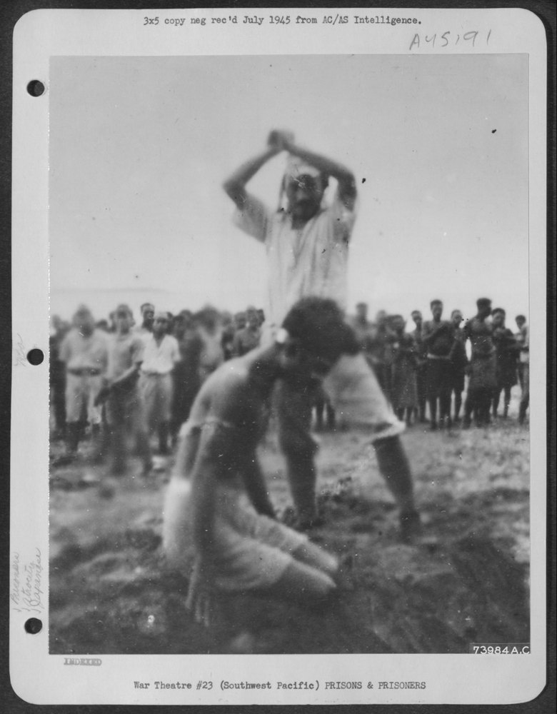 Japanese atrocity in Southwest Pacific