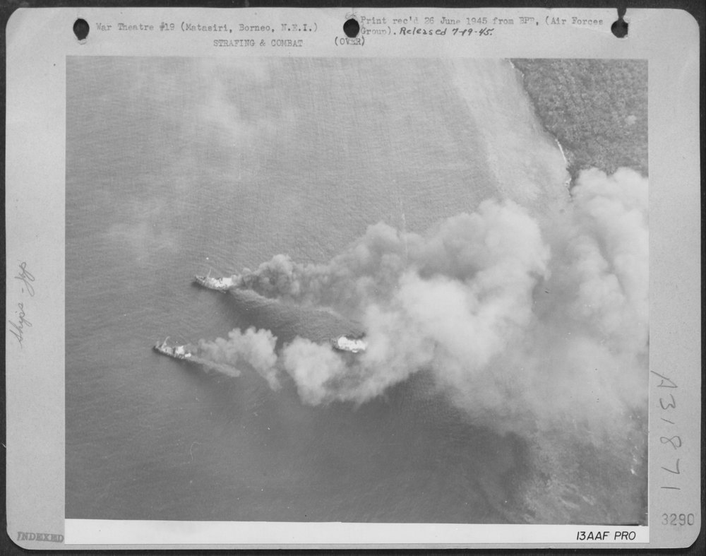 Strafed and Bombed