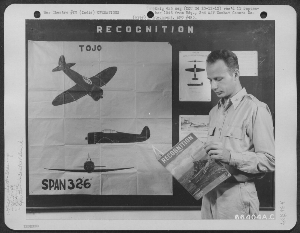 Japanese planes at 20th Bomber Command base