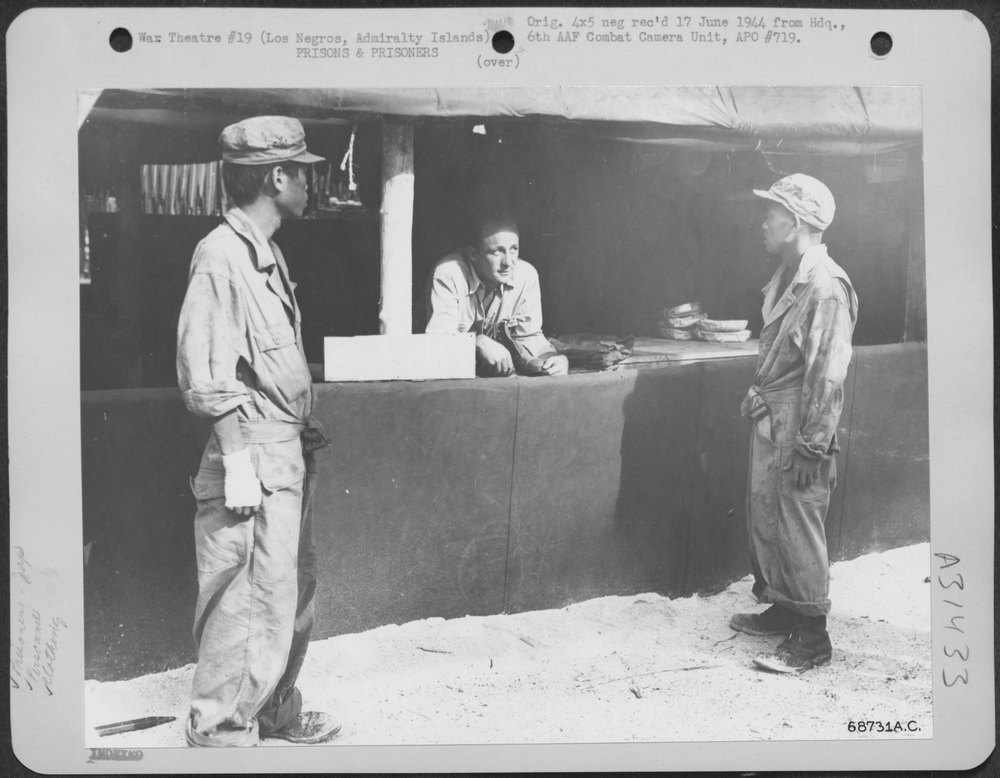 Japanese POWs on Los Negros