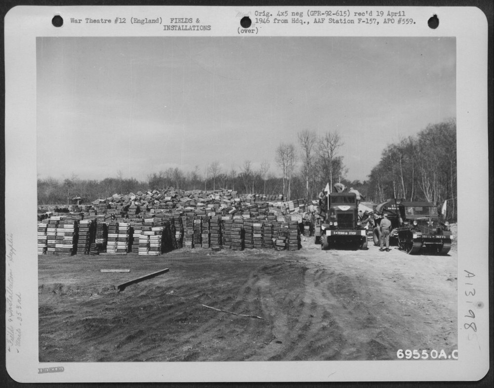 Jerry tanks filled at 353rd base