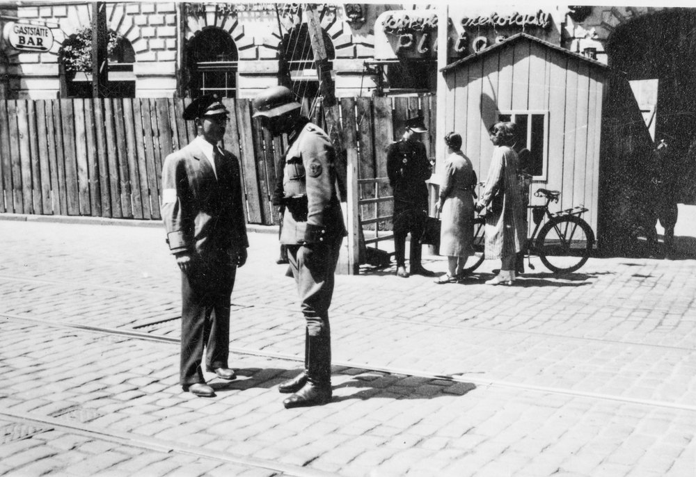 Jewish Policeman in the Warsaw Ghetto