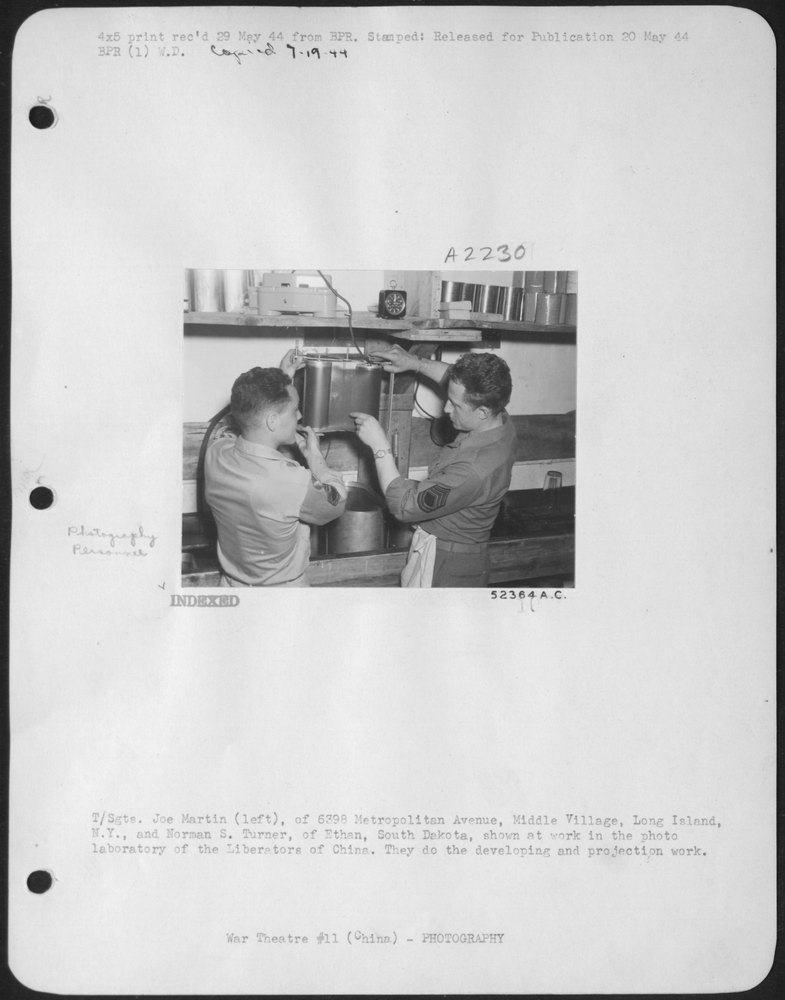 Joe Martin (left), of 6398 Metropolitan Avenue, Middle Village, Long