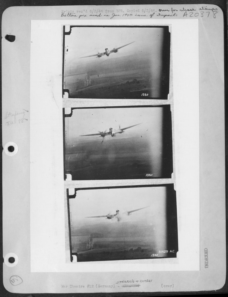 JU-88 over Germany
