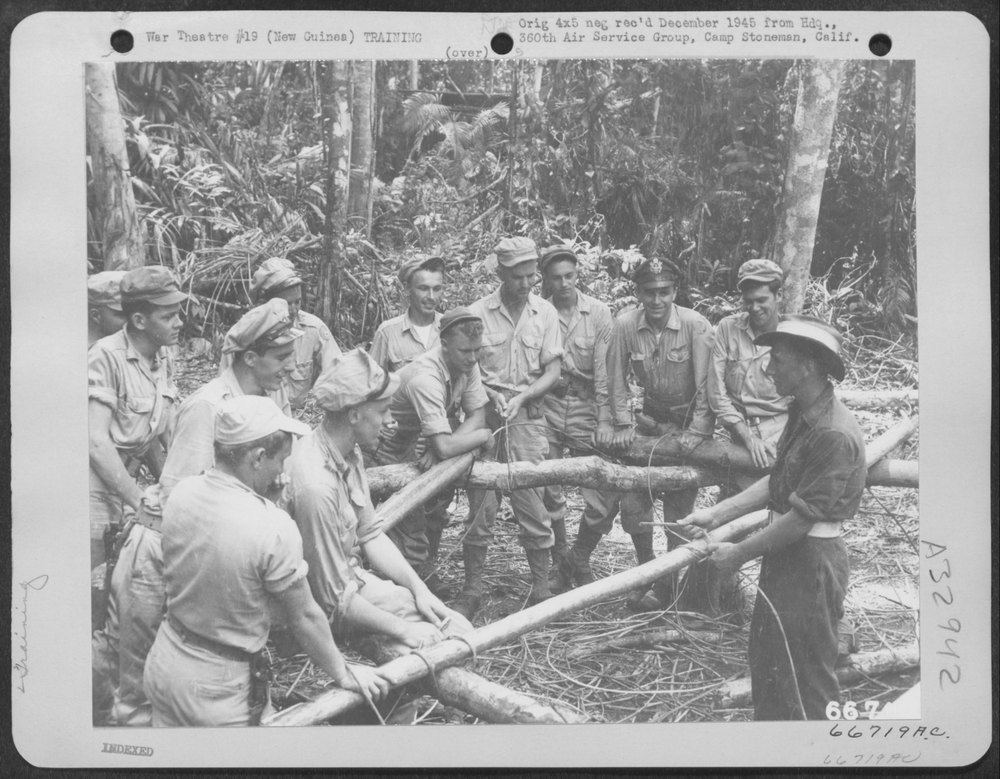 Jungle Survival School New Guinea