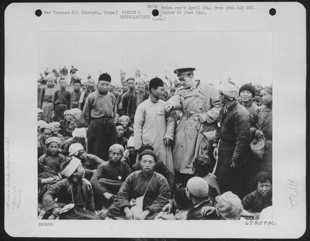 Kennerson at Hsinching Airfield