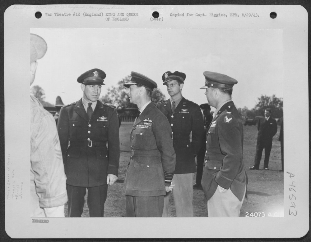 King George at Eighth Air Force base