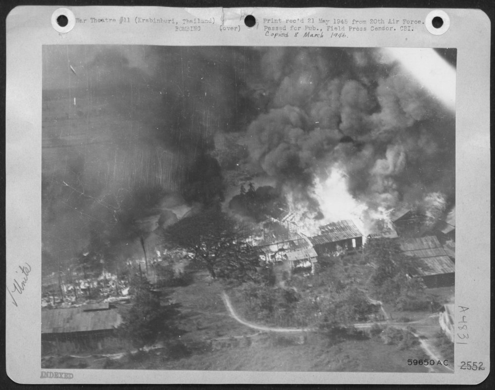Krabinburi in flames
