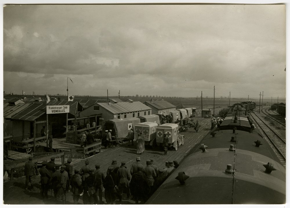 Krankentransport-Stelle Vigneulles railway station