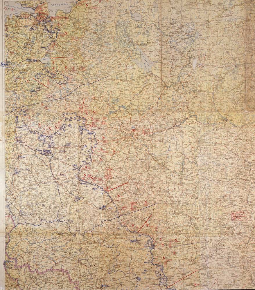 Lage Ost - 1 November 1942, North–Center sheet