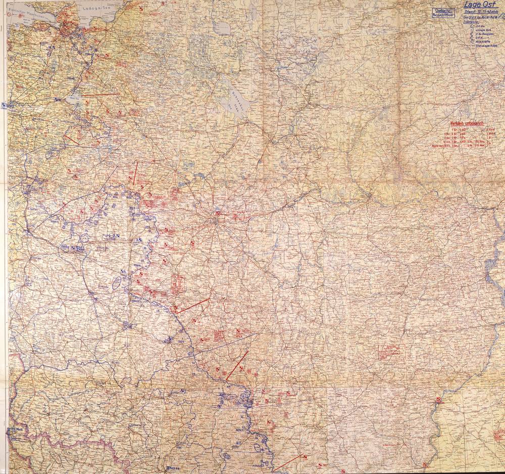 Lage Ost - 12 November 1942, North–Center sheet