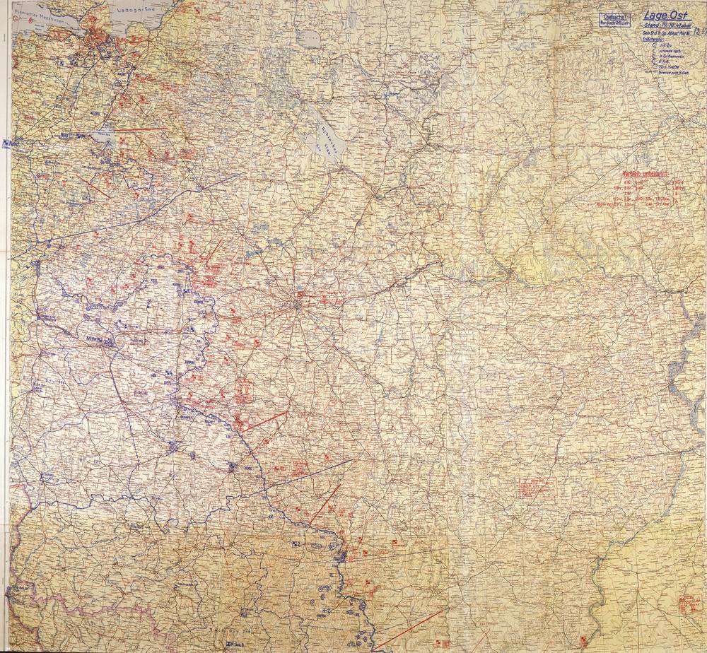 Lage Ost - 14 October 1942, North–Center sheet