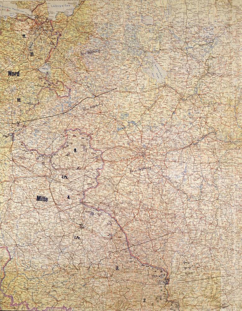 Lage Ost - 16 October 1942, North–Center sheet
