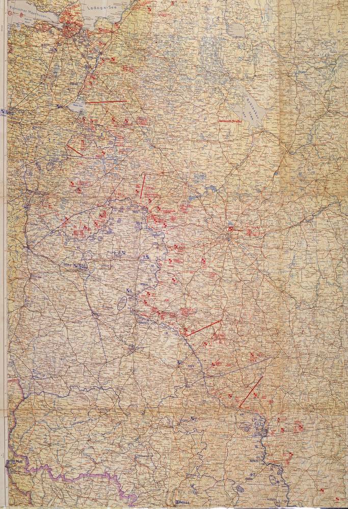 Lage Ost - 21 November 1942, North–Center sheet
