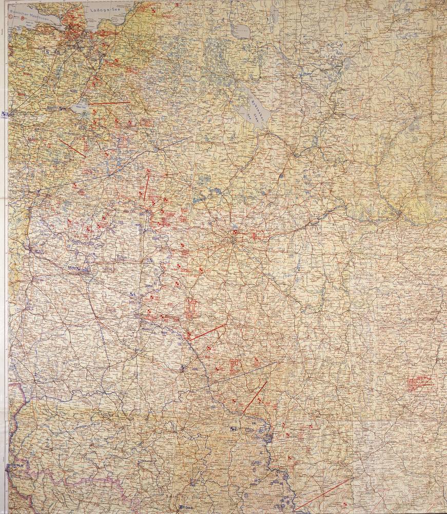 Lage Ost - 25 October 1942, North–Center sheet