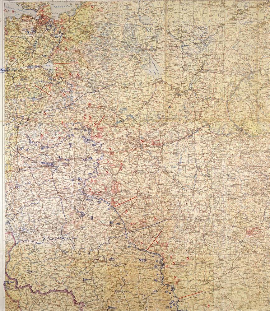 Lage Ost - 9 October 1942, North–Center sheet
