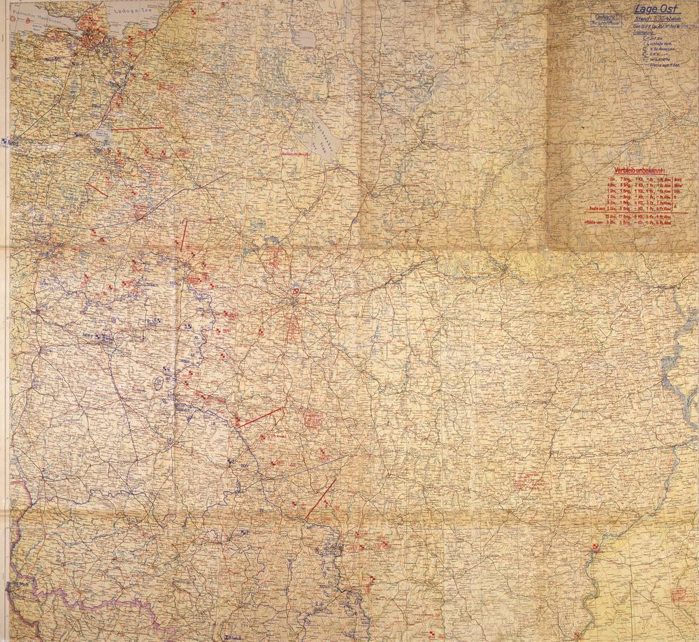 Lage Ost - 1 December 1942, North–Center sheet