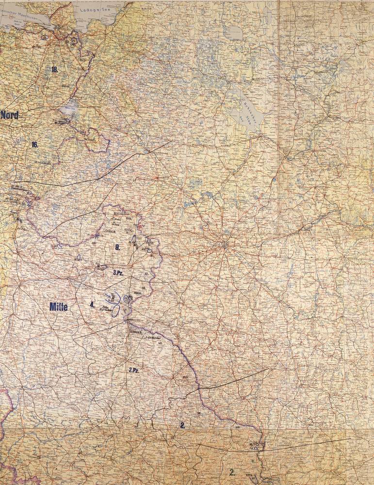 Lage Ost - 15 December 1942, North–Center sheet