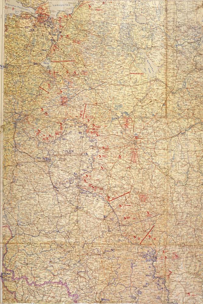 Lage Ost - 25 November 1942, North–Center sheet