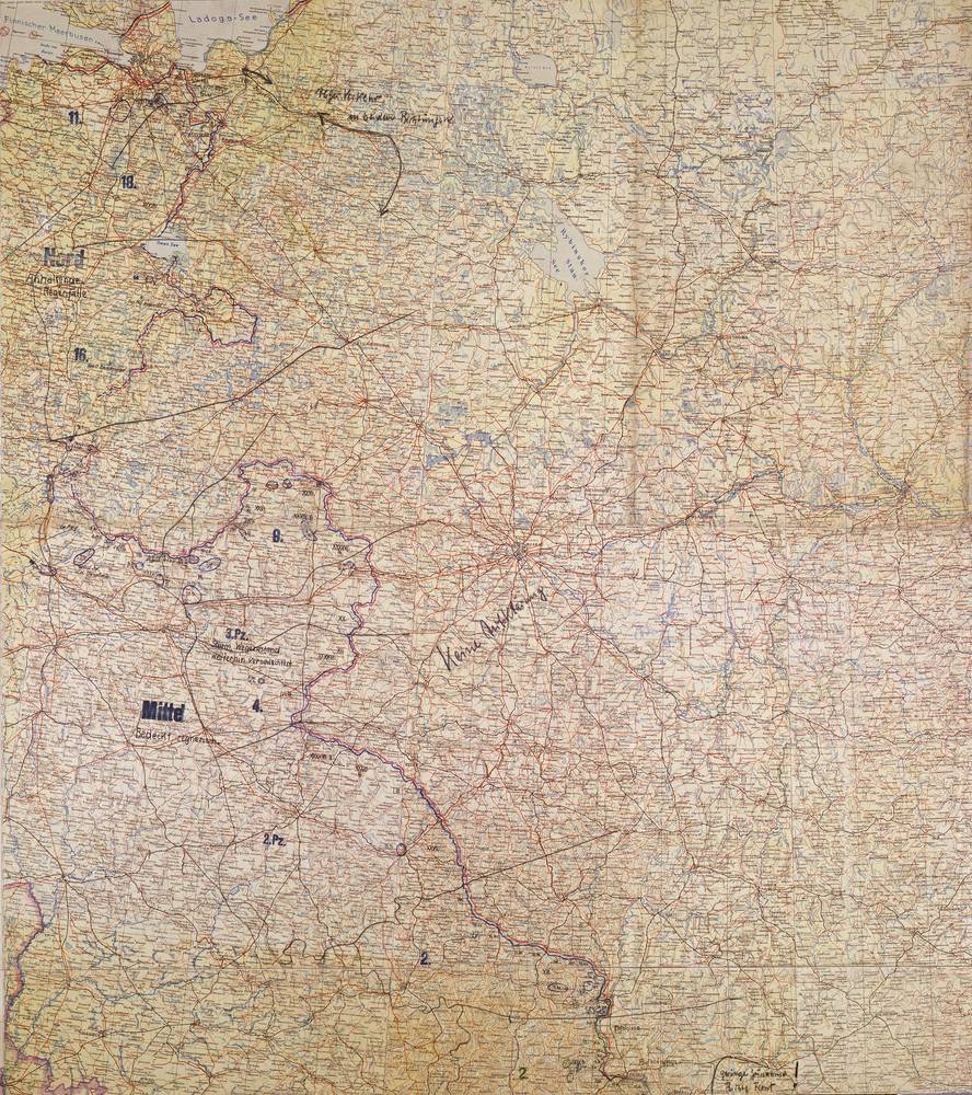 Lage Ost - 24 October 1942, North–Center sheet