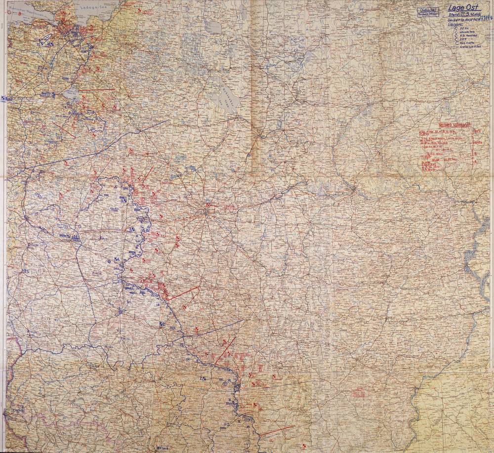Lage Ost - 17 September 1942, North–Center sheet