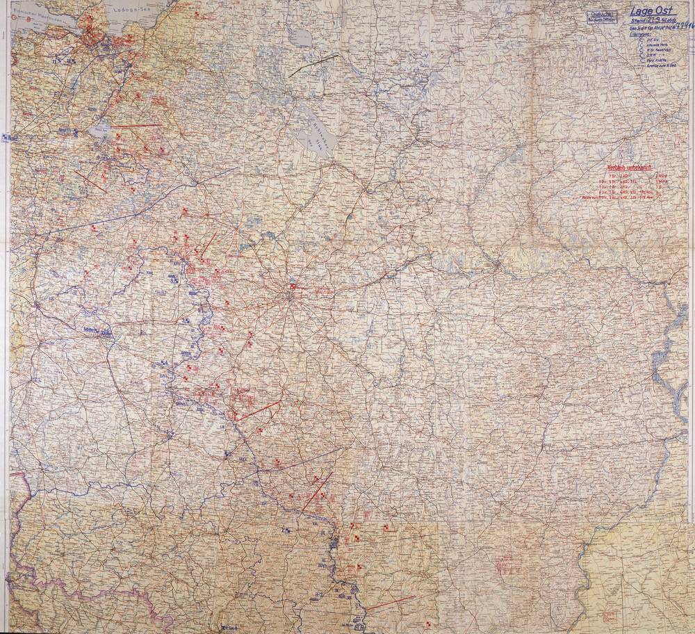 Lage Ost - 21 September 1942, North–Center sheet