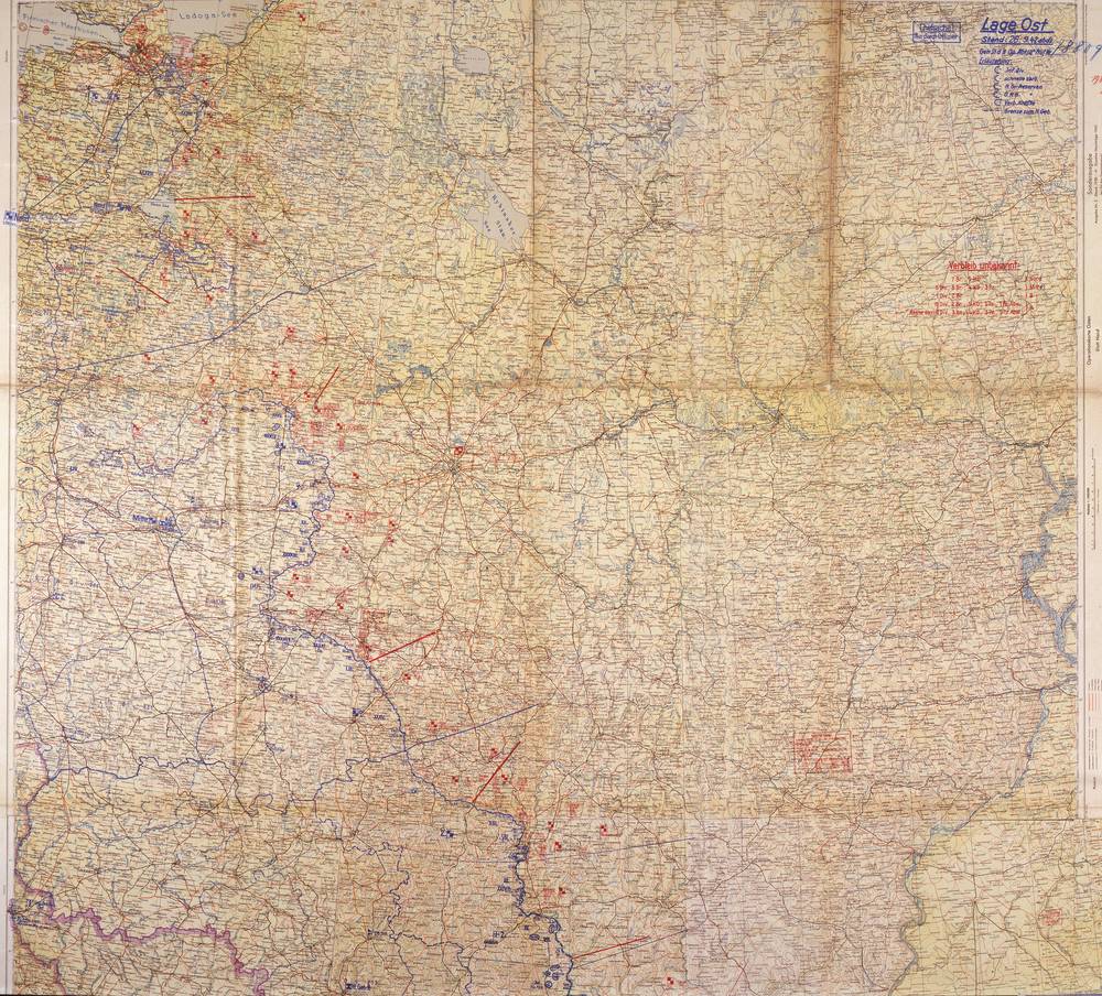 Lage Ost - 26 September 1942, North–Center sheet