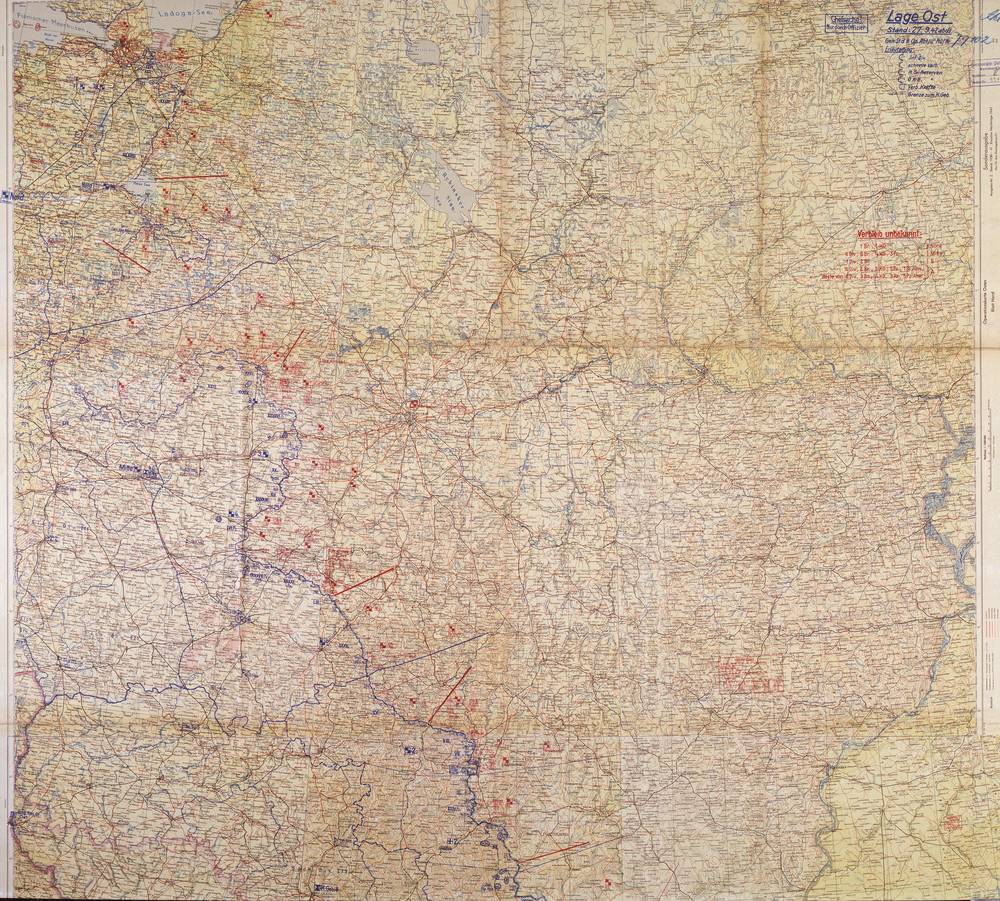 Lage Ost - 27 September 1942, North–Center sheet