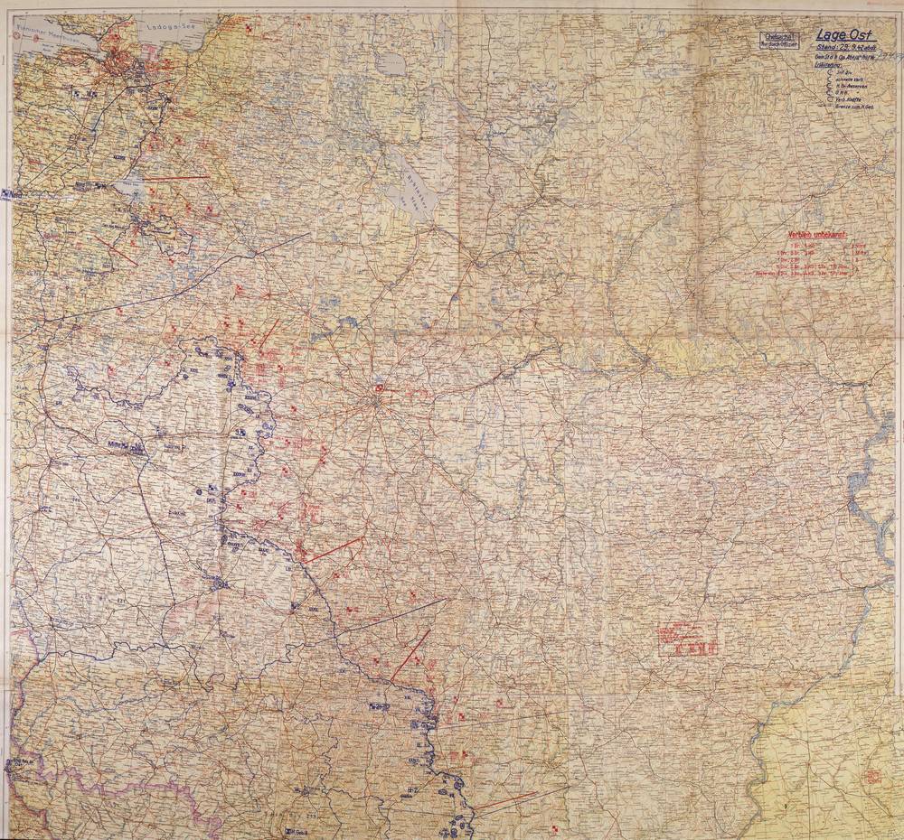 Lage Ost - 29 September 1942, North–Center sheet
