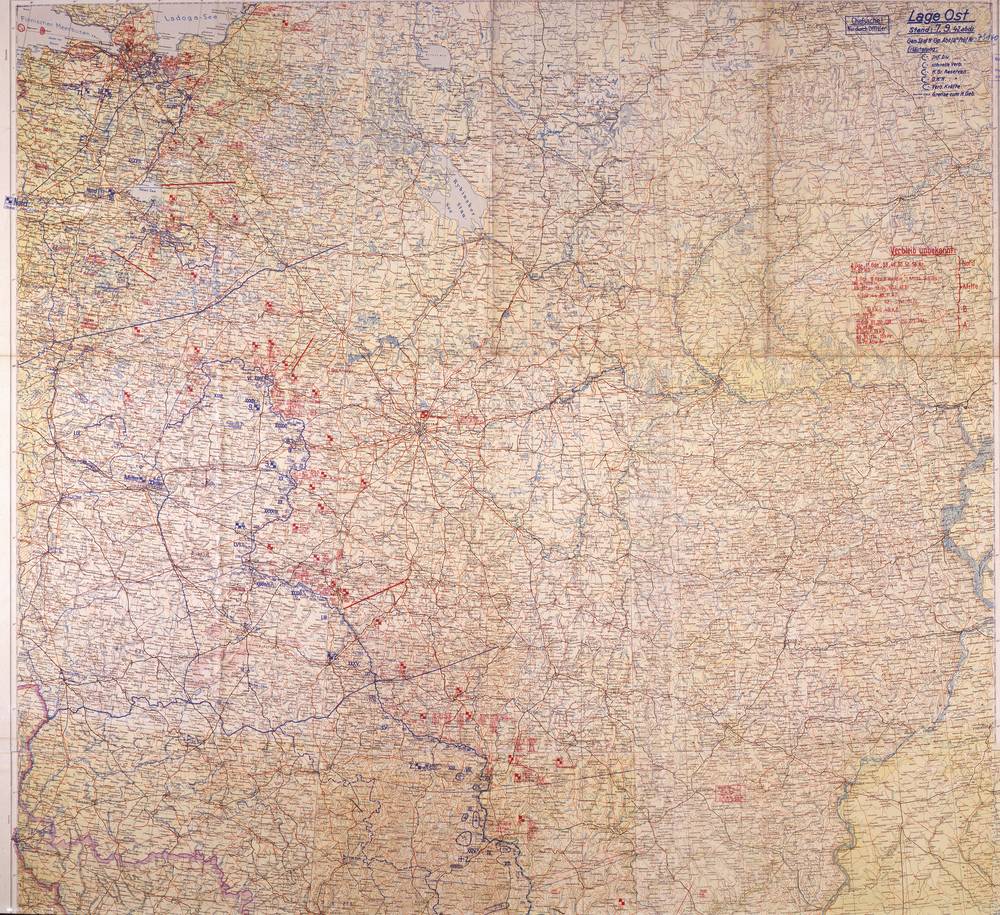 Lage Ost - 7 September 1942, North–Center sheet