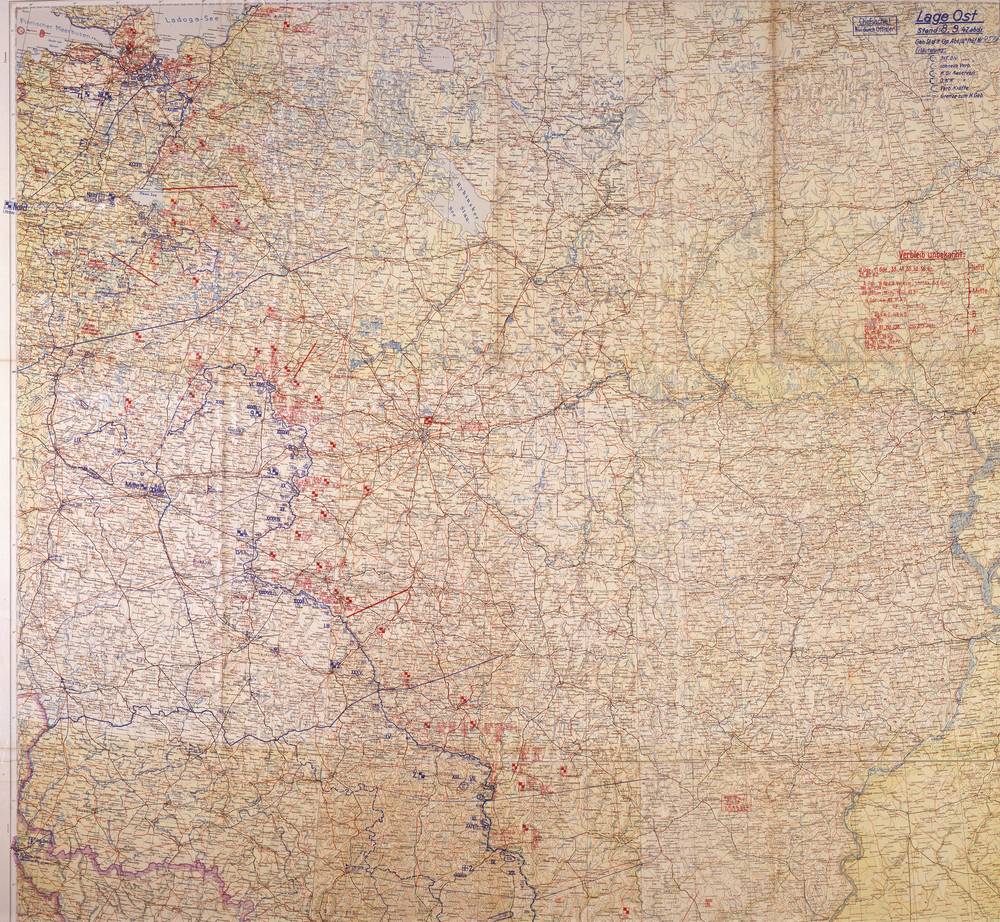 Lage Ost - 8 September 1942, North–Center sheet