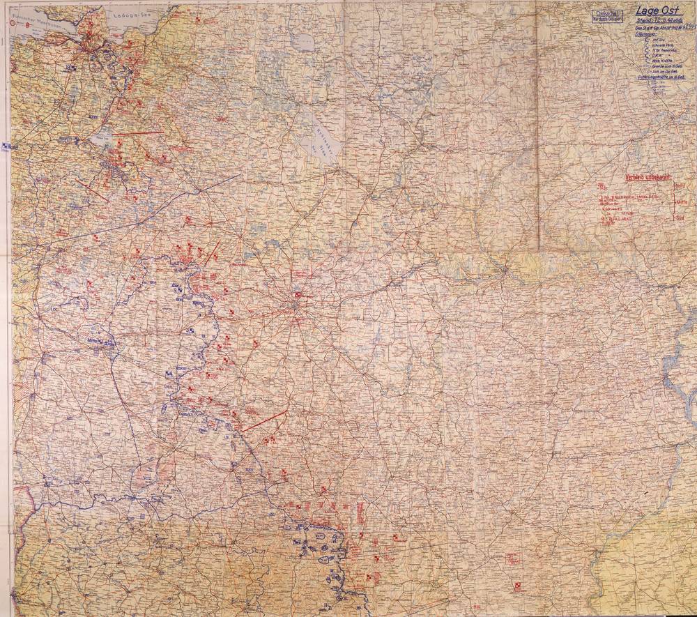 Lage Ost - 12 August 1942, North–Center sheet