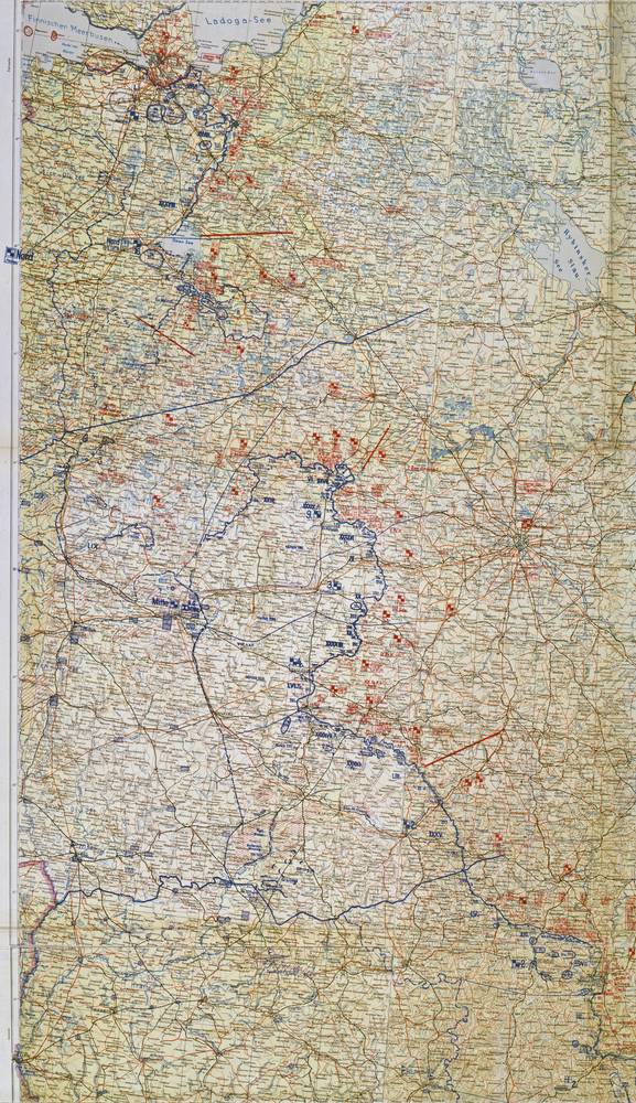 Lage Ost - 14 August 1942, North–Center sheet