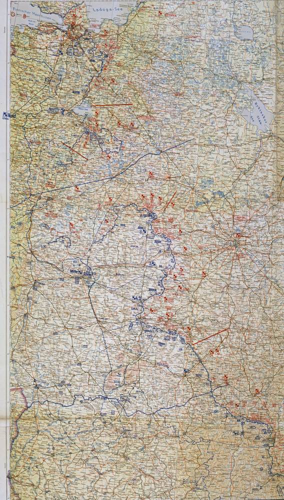 Lage Ost - 15 August 1942, North–Center sheet