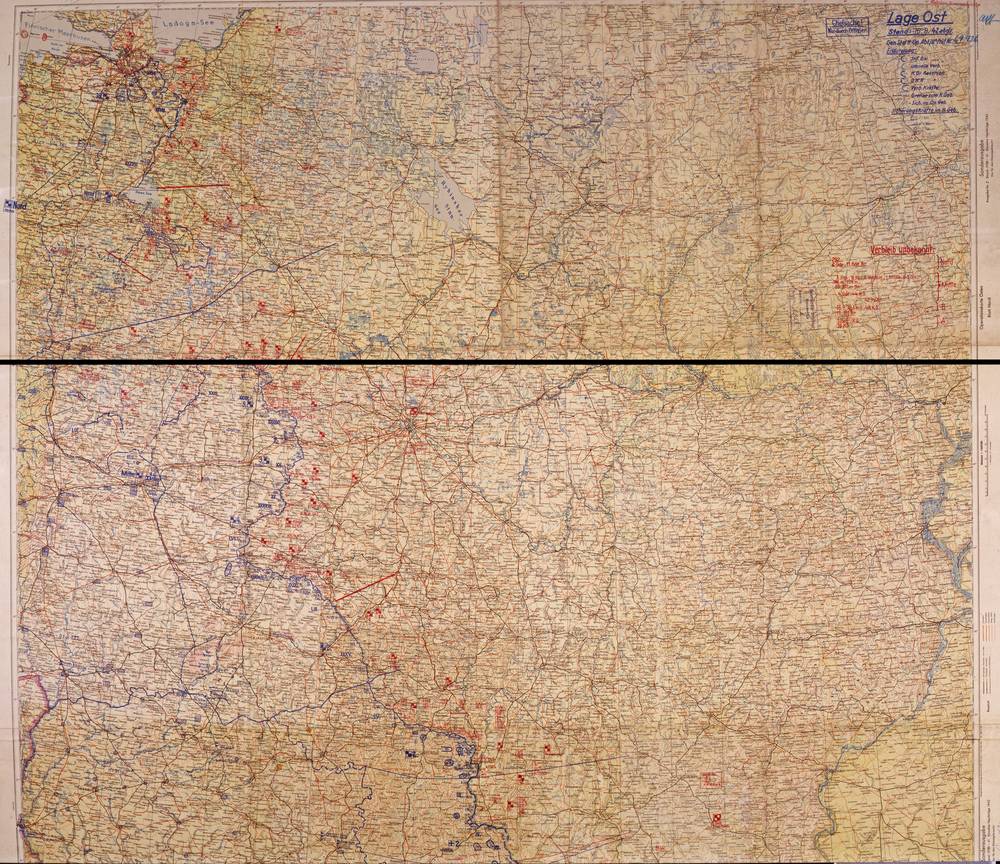 Lage Ost - 16 August 1942, North–Center sheet