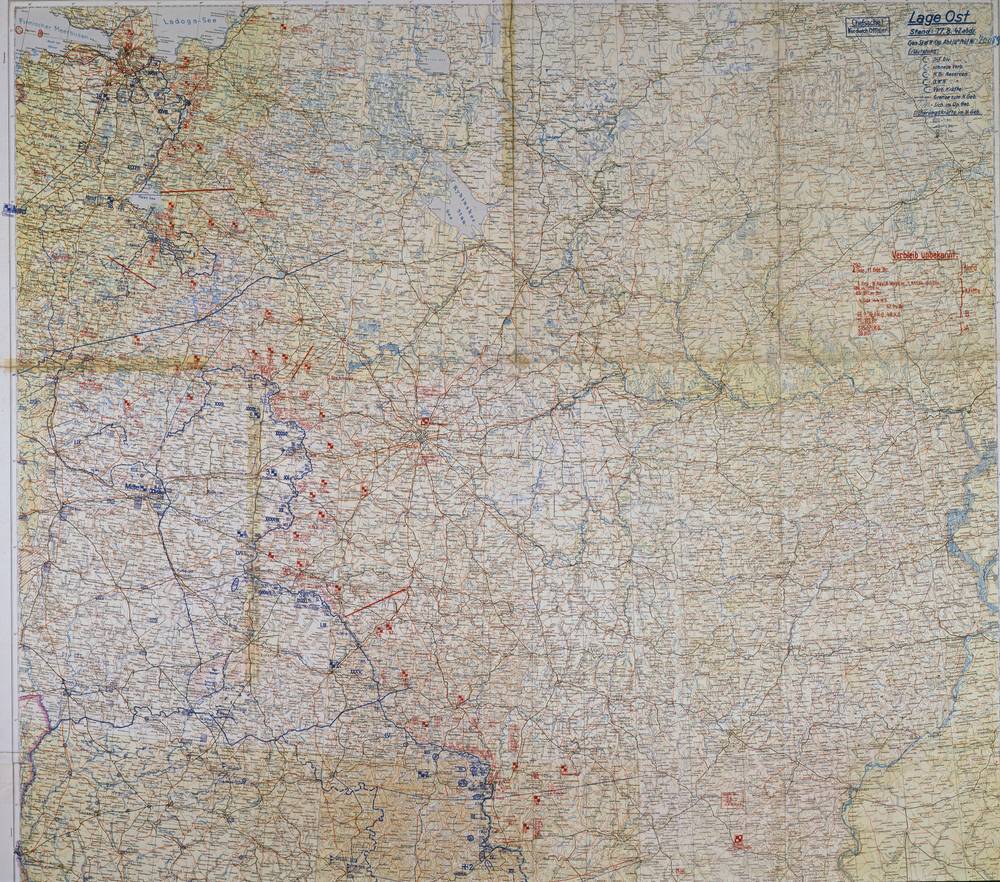 Lage Ost - 17 August 1942, North–Center sheet