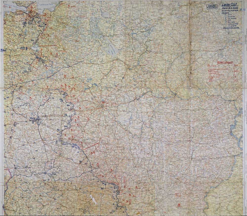 Lage Ost - 18 August 1942, North–Center sheet