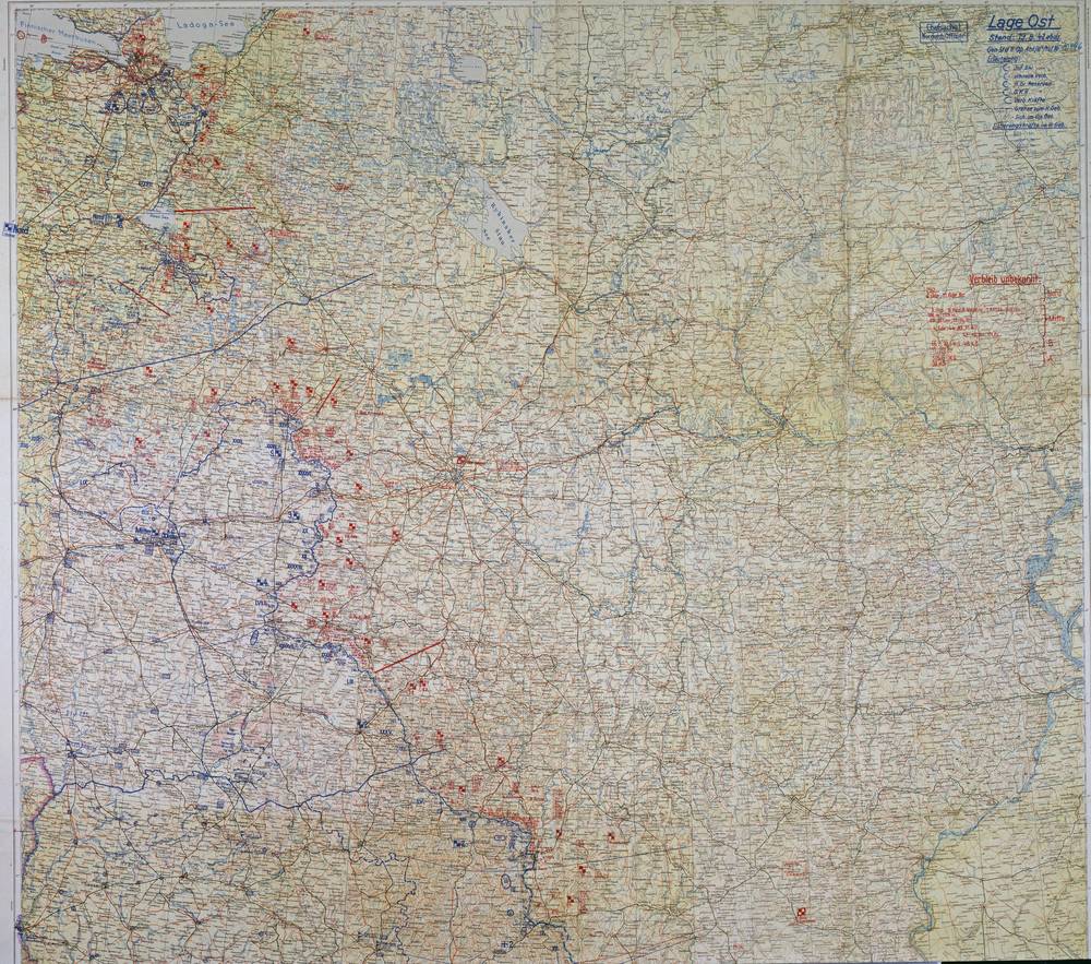 Lage Ost - 19 August 1942, North–Center sheet