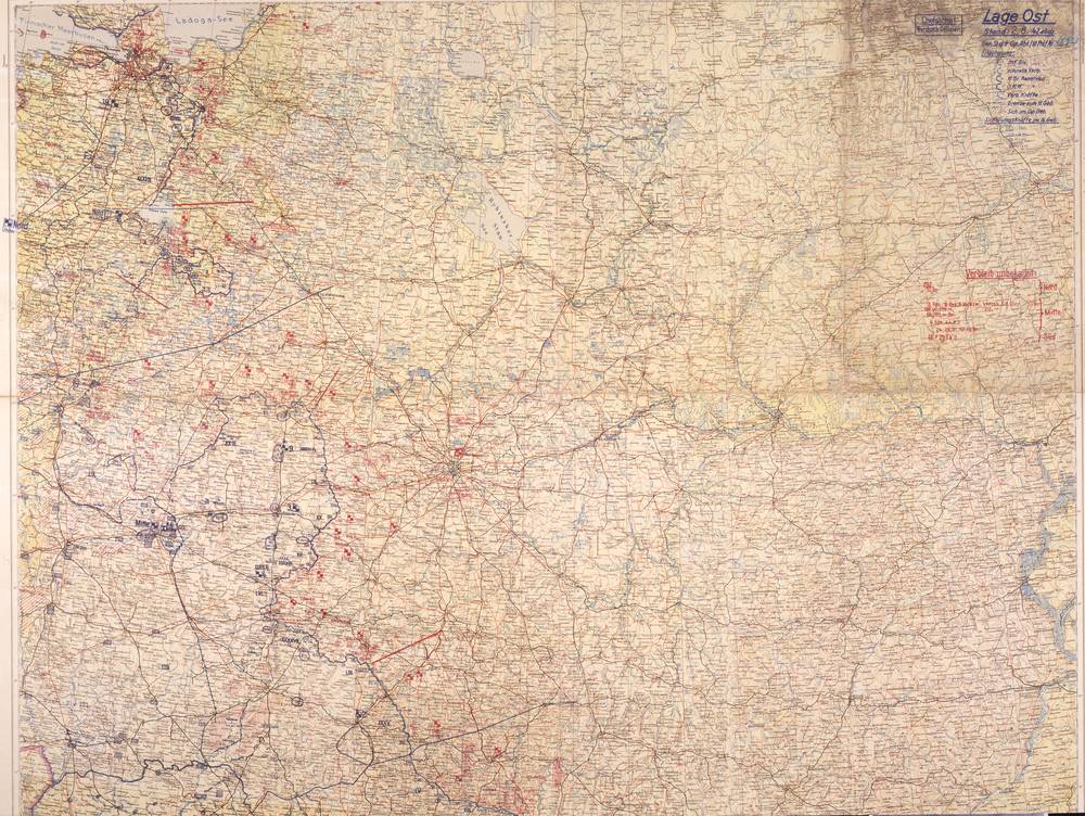 Lage Ost - 2 August 1942, North–Center sheet