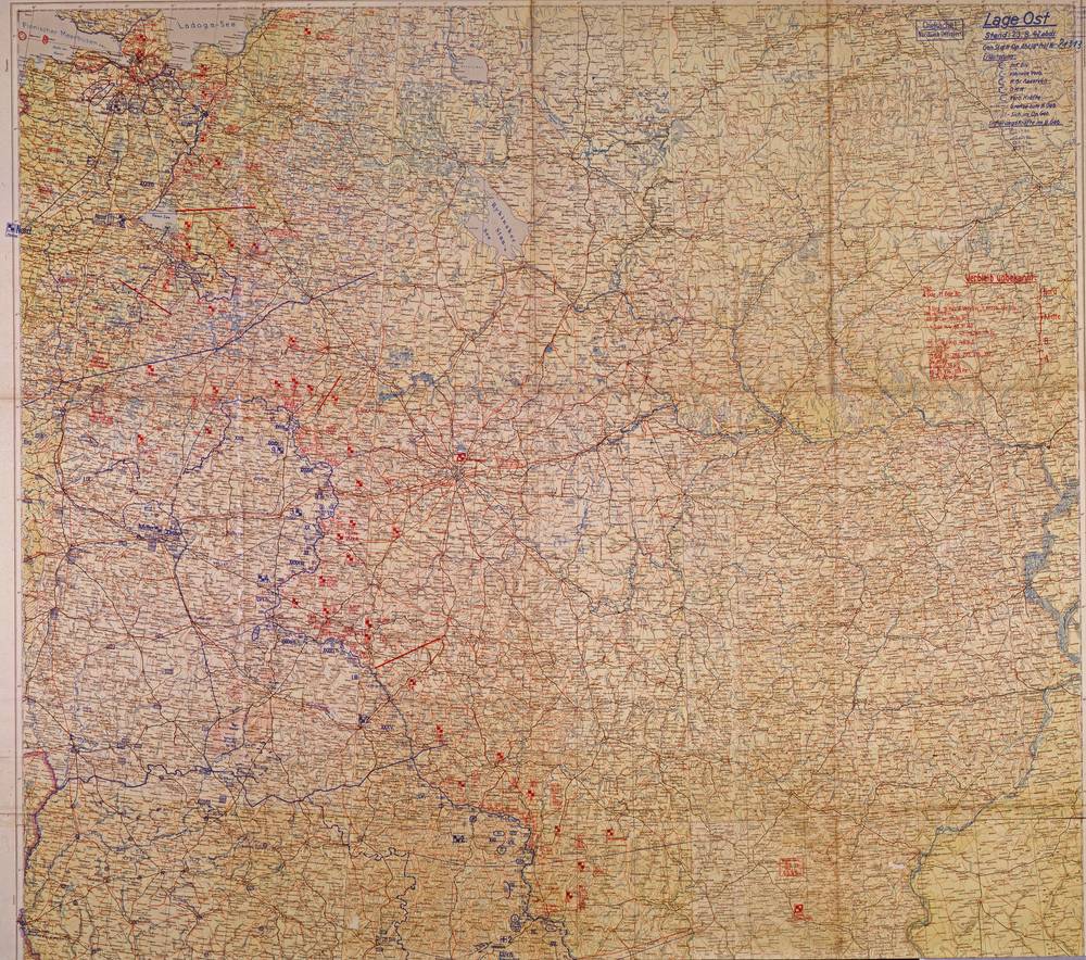 Lage Ost - 23 August 1942, North–Center sheet