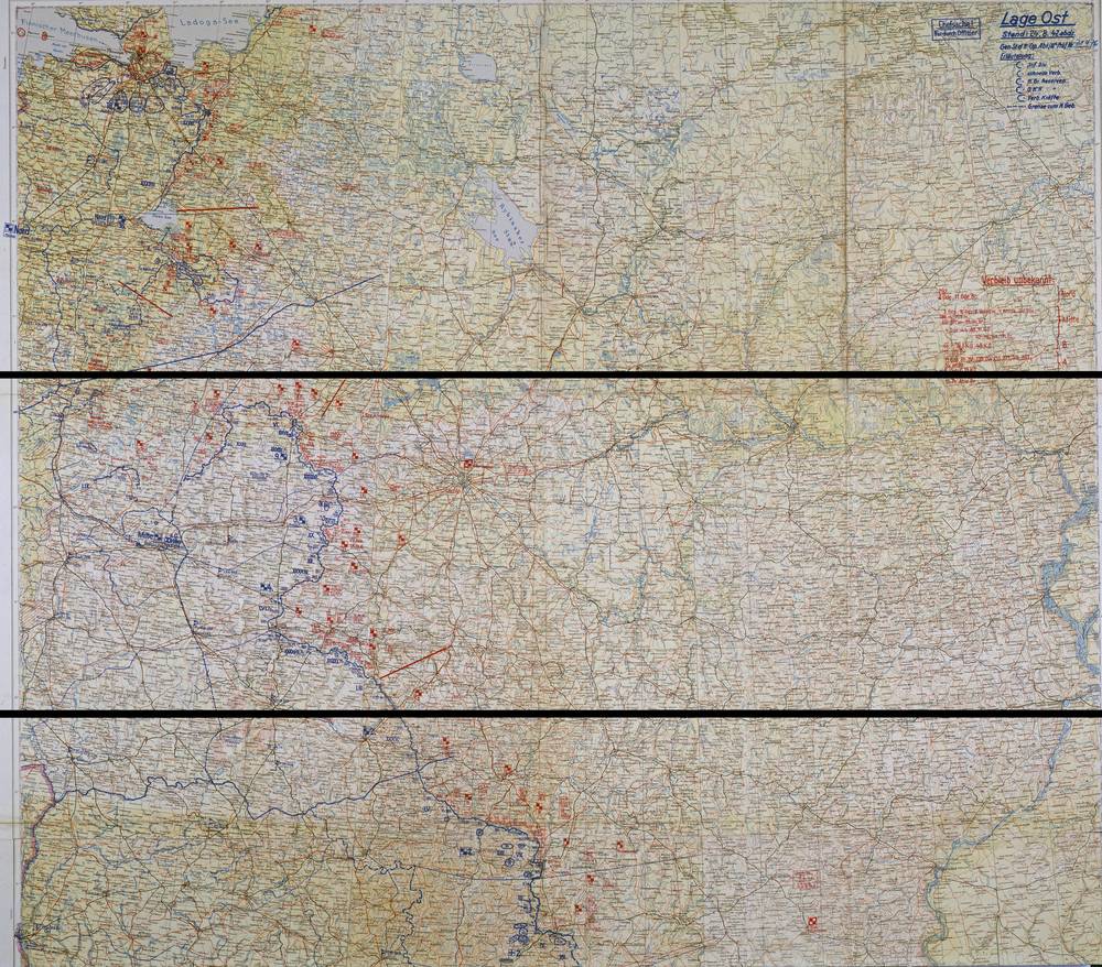 Lage Ost - 24 August 1942, North–Center sheet