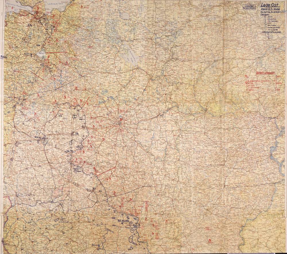 Lage Ost - 5 August 1942, North–Center sheet