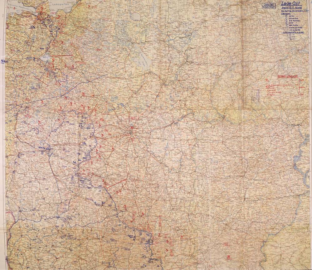 Lage Ost - 6 August 1942, North–Center sheet