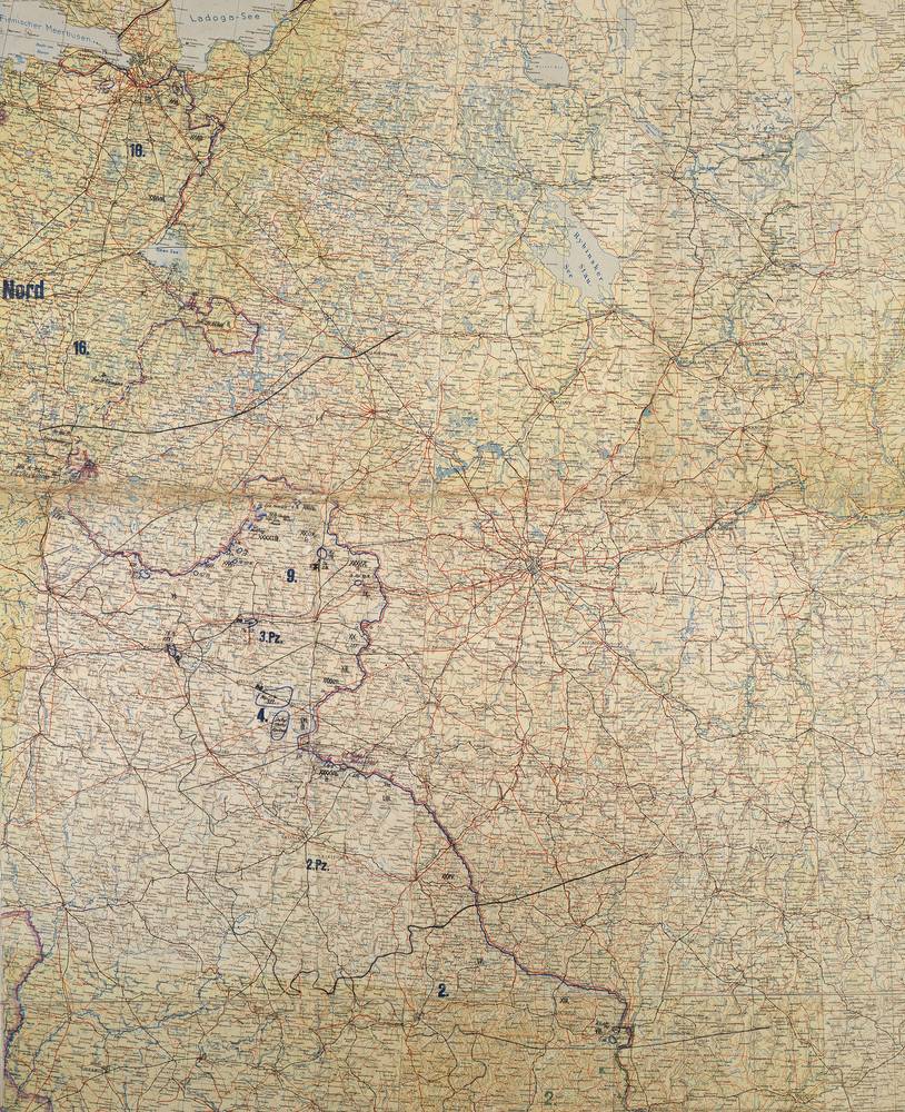 Lage Ost - 21 December 1942, North–Center sheet