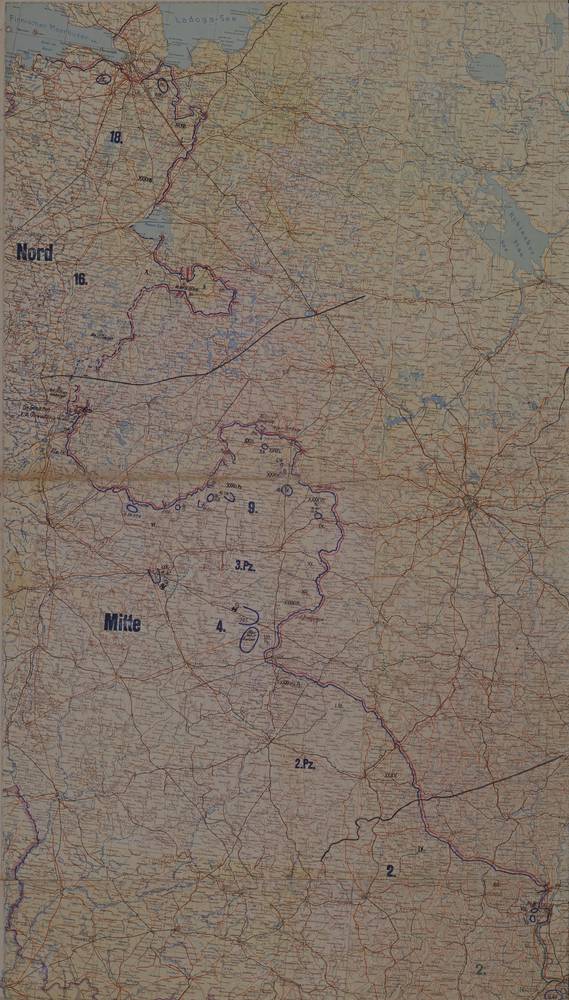 Lage Ost - 24 December 1942, North–Center sheet