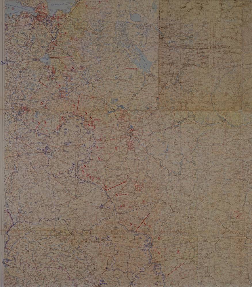 Lage Ost - 31 December 1942, North–Center sheet