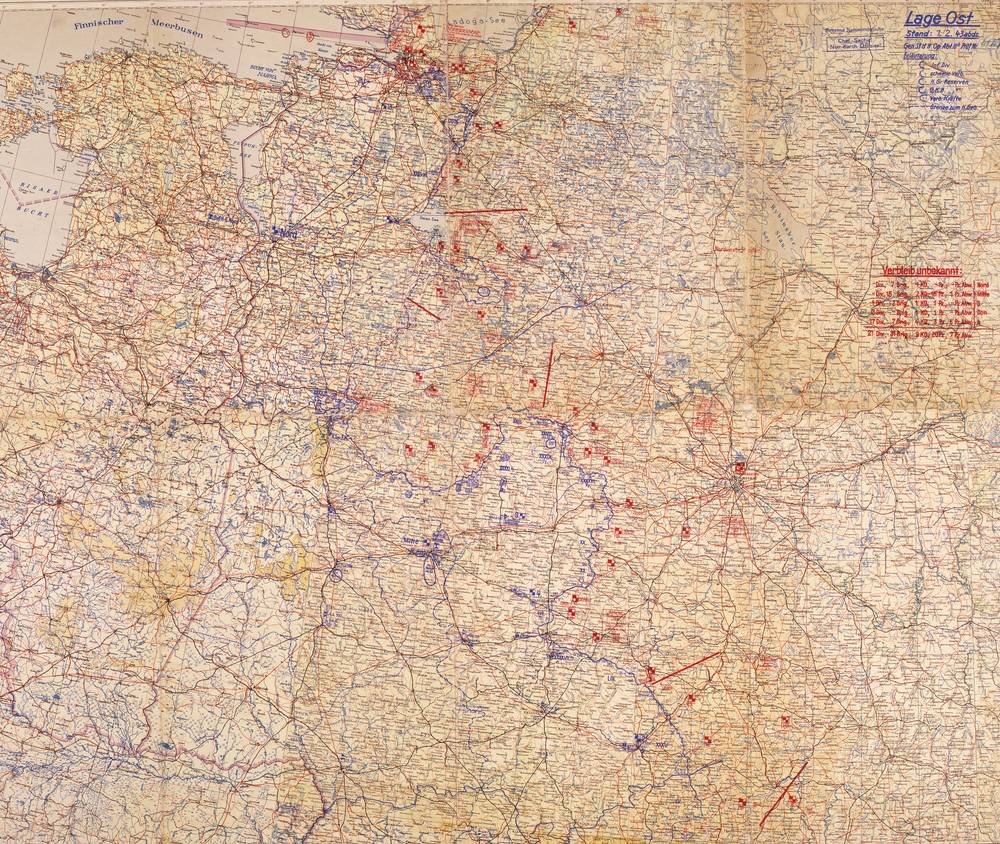 Lage Ost - 1 February 1943, North sheet