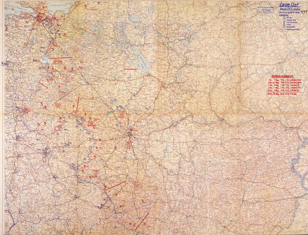 Lage Ost - 21 January 1943, North sheet
