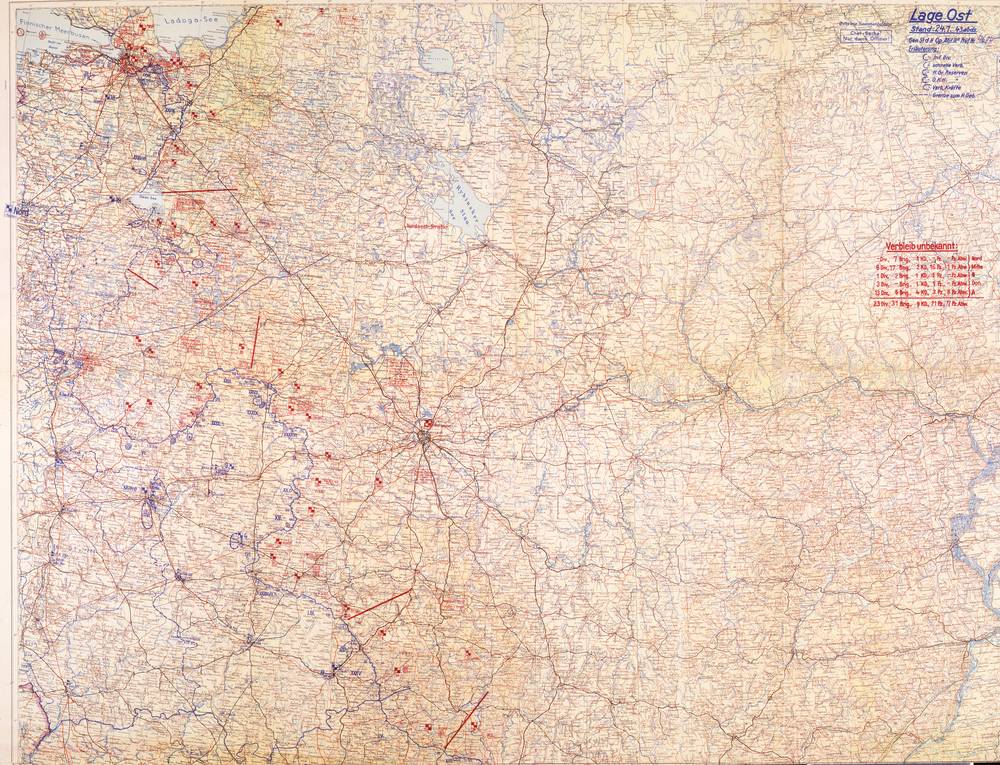 Lage Ost - 24 January 1943, North sheet
